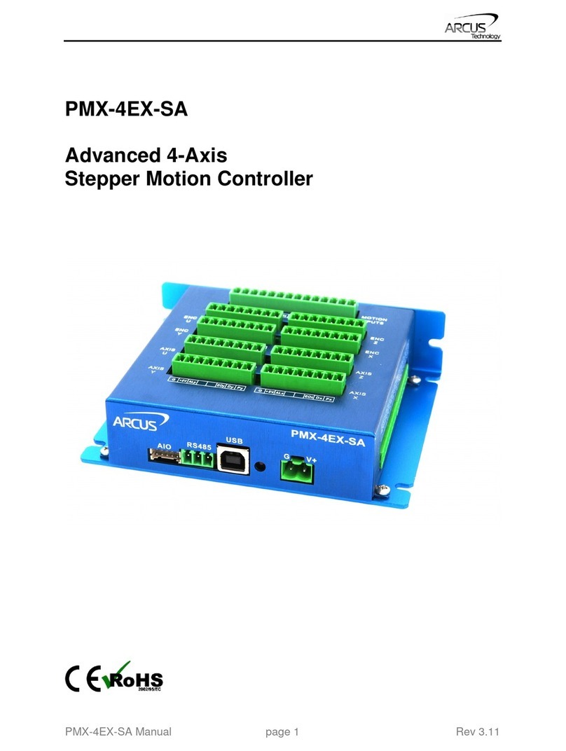 Arcus PMX-4EX-SA user manual