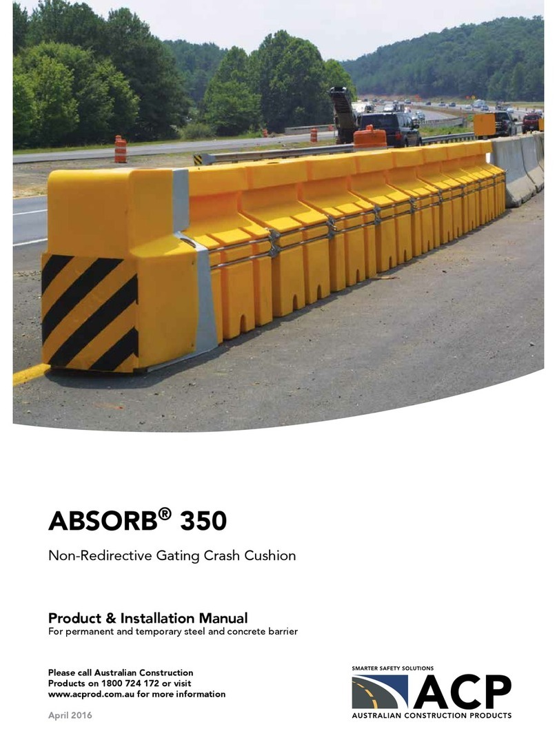 ACP ABSORB 350 Product installation manual