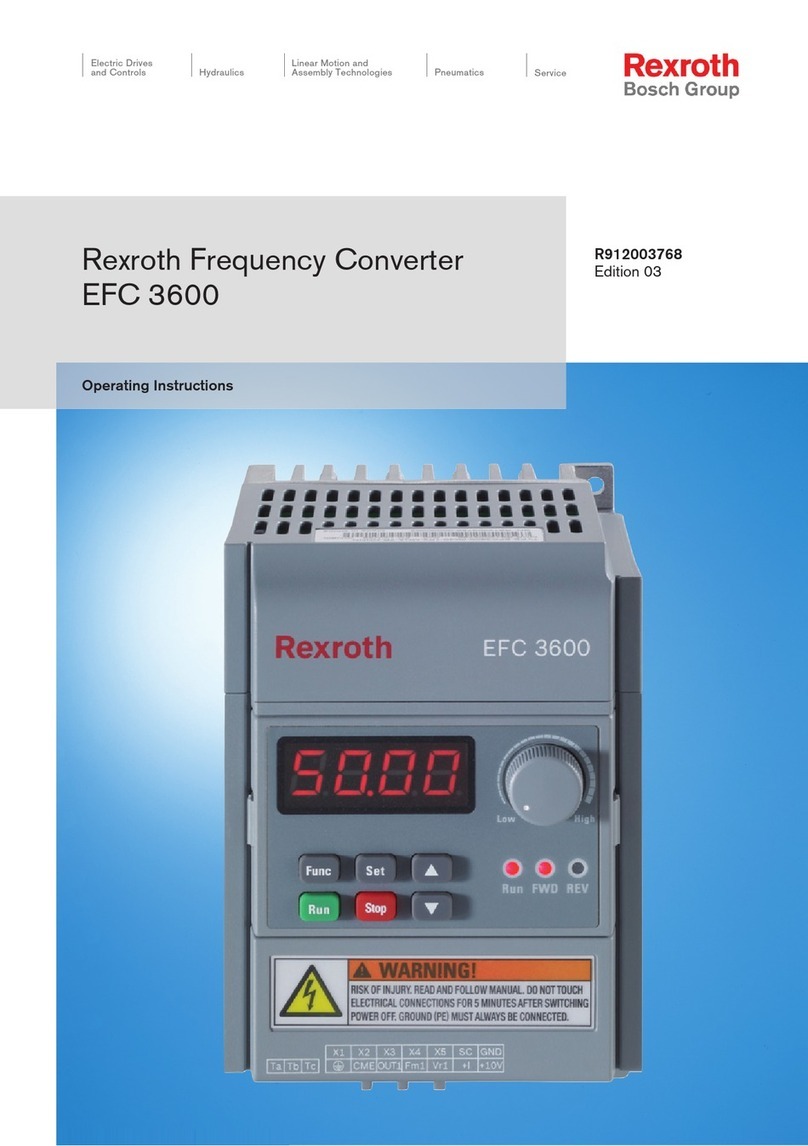 REXROTH EFC3600 Series User manual
