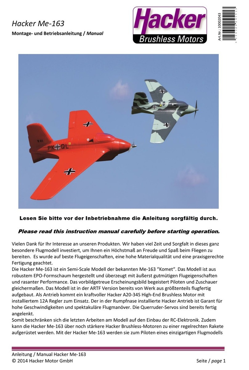 Hacker Me-163 User manual