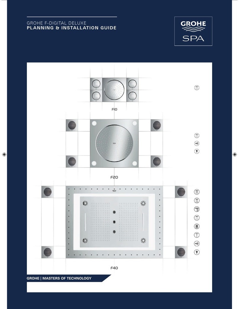 Grohe F10 installation guide Grohe F10 installation guide