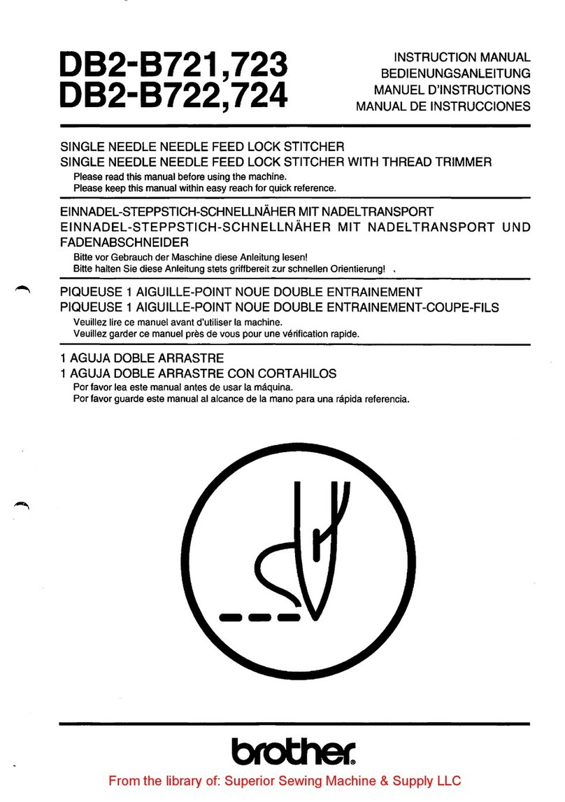 Brother DB2-B721 instruction manual