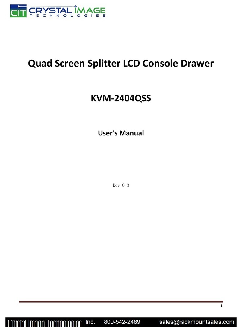 Crystal Image Technologies KVM-2404QSS user manual
