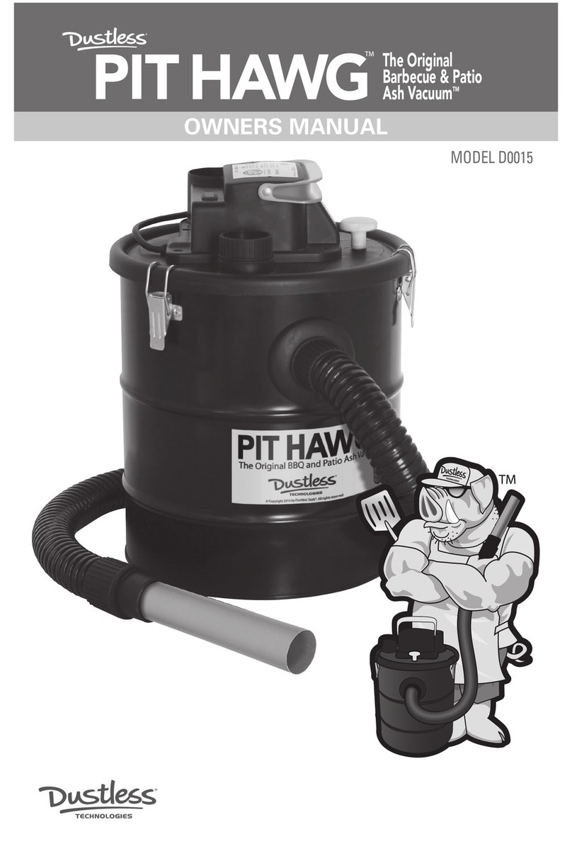 Dustless PIT HAWG D0015 User manual