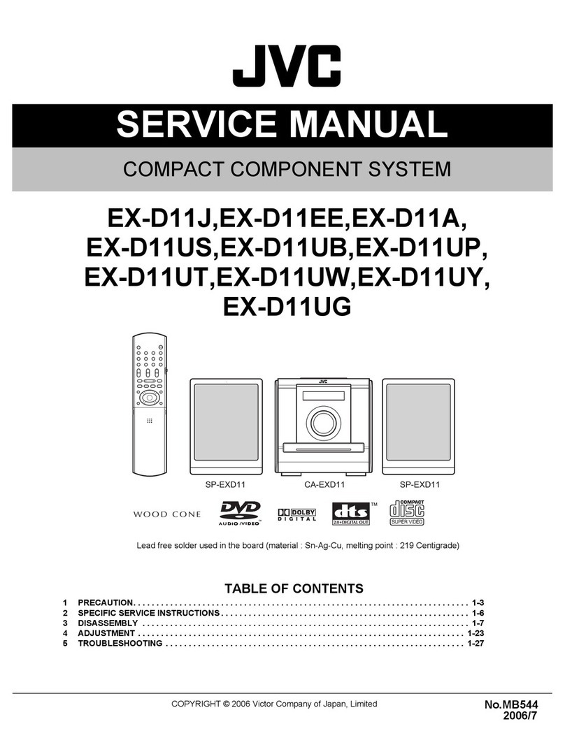 JVC EX-D11J User manual
