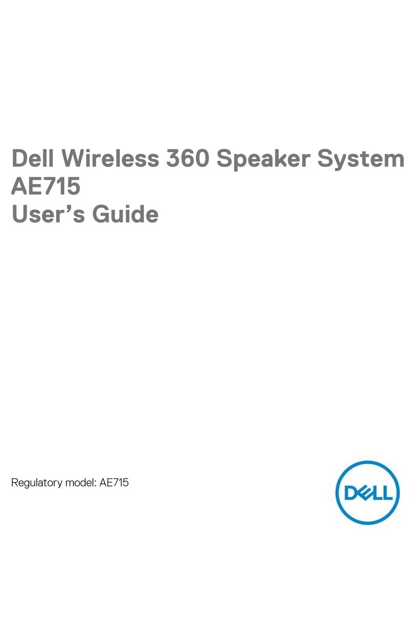 Dell AE715 User manual