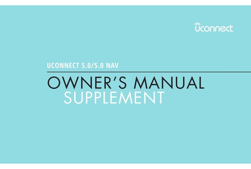 Uconnect 5.0 owner's manual