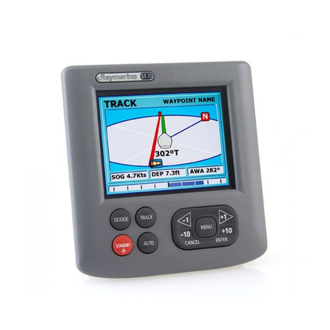 Raymarine ST70 Instrument User manual
