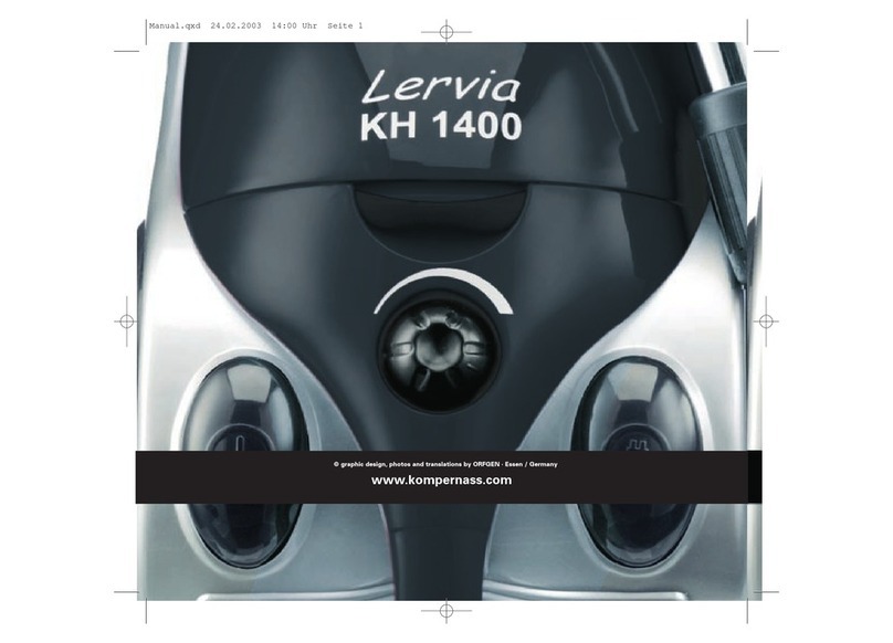Lervia KH 1400 Quick guide Lervia KH 1400 Quick guide