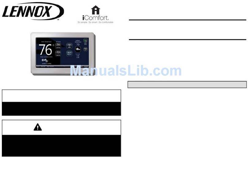 Lennox 11U61 Operating and safety instructions