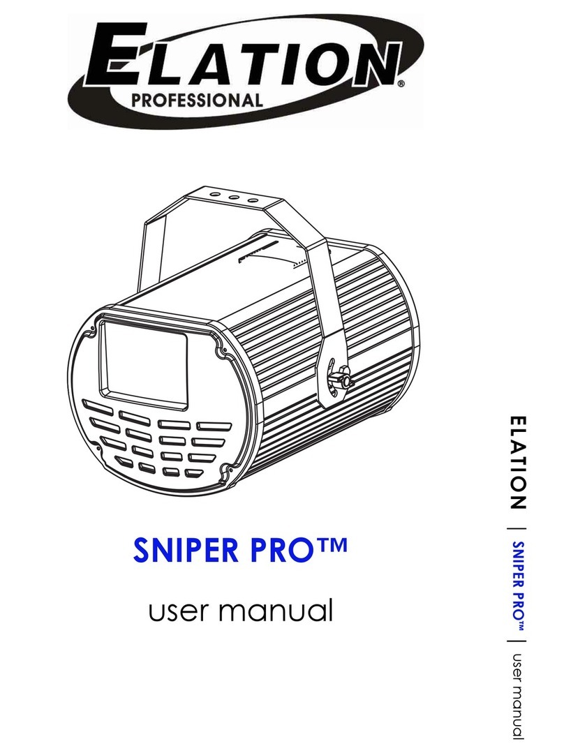 Elation SNIPER PRO user manual