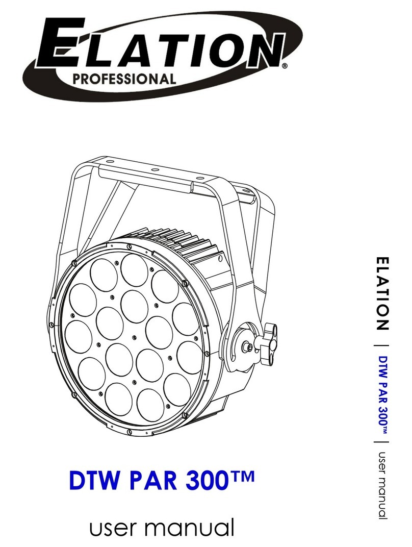 Elation DTW PAR 300 User manual