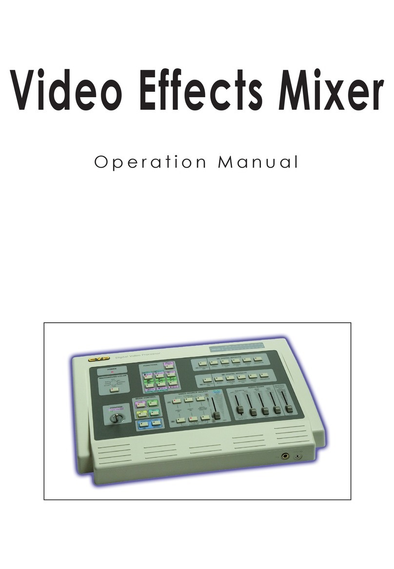 Cypress CMX-07 Operation manual