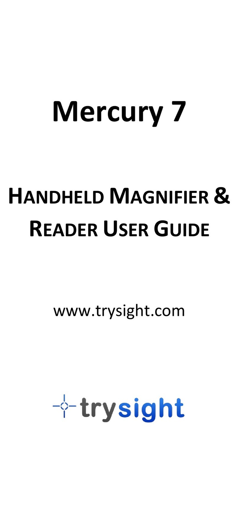 TRYSIGHT Mercury 7 User manual