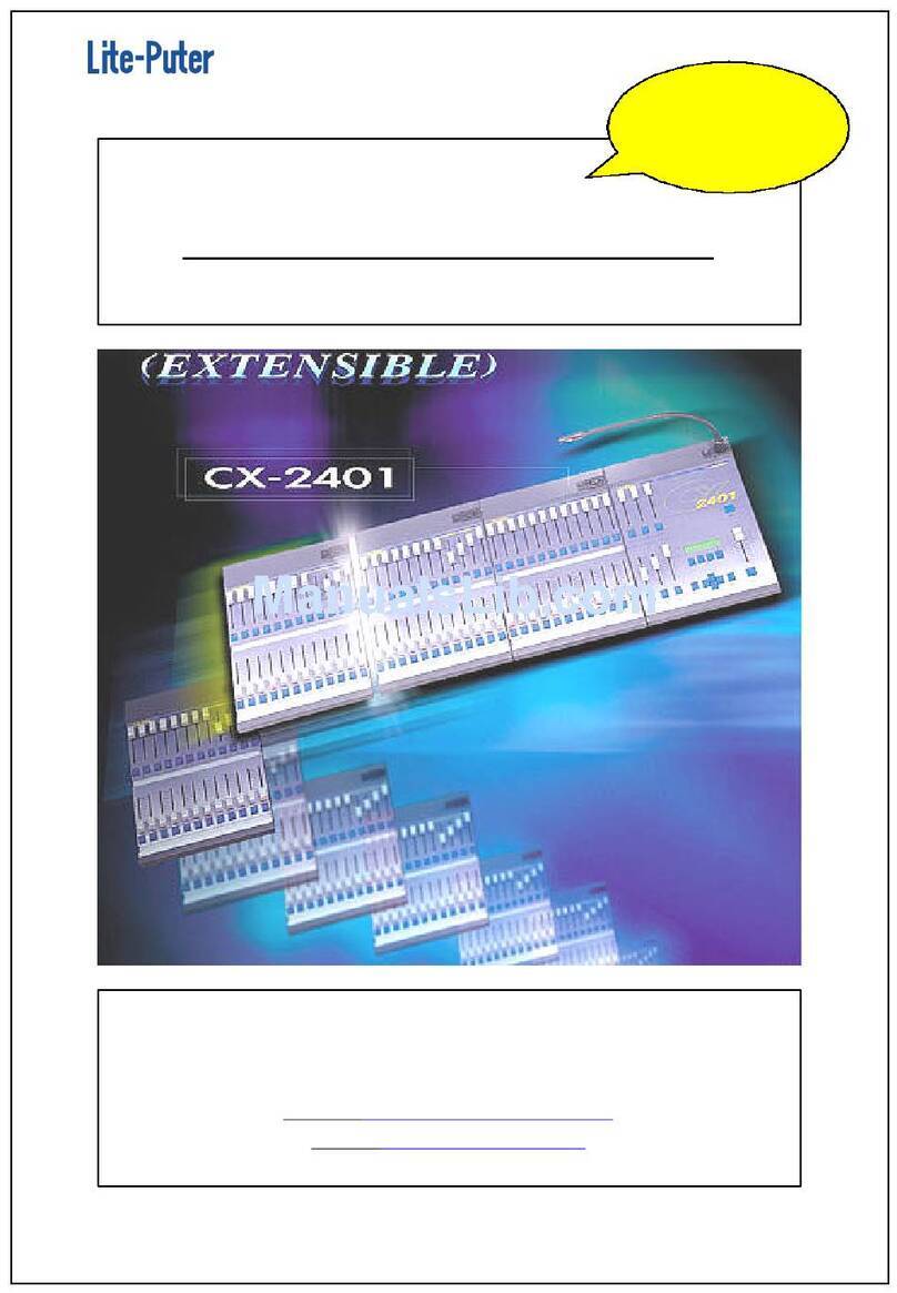 Lite-Puter CX-2401 User manual