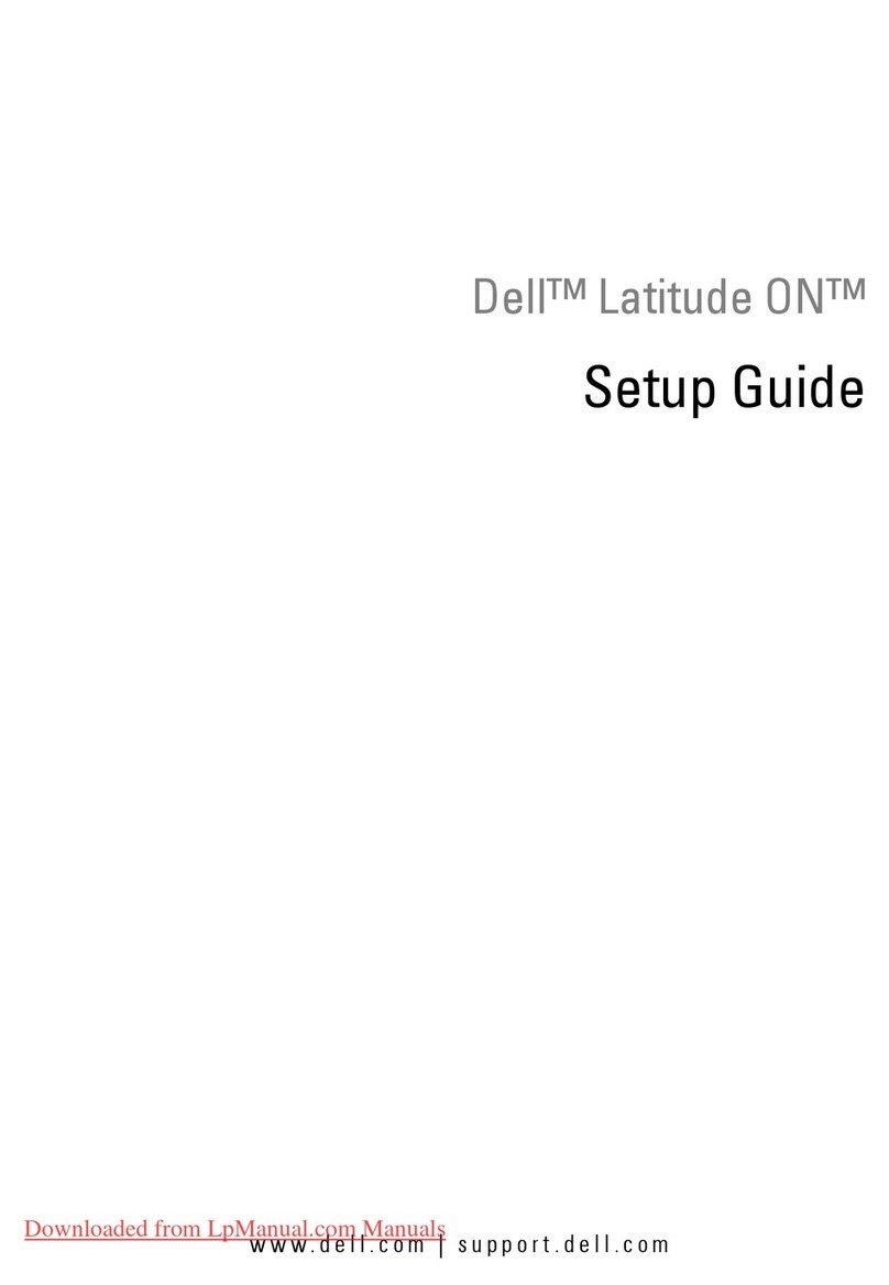Dell Latitude ON User manual