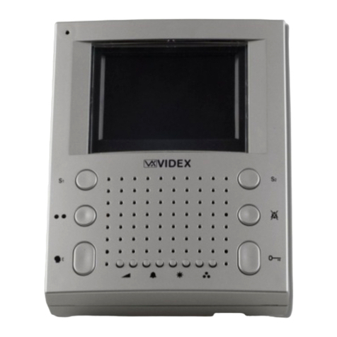 Videx 5418 User manual Videx 5418 User manual