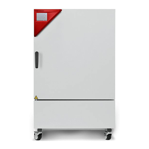 Binder KB 53 (E4) operating instructions
