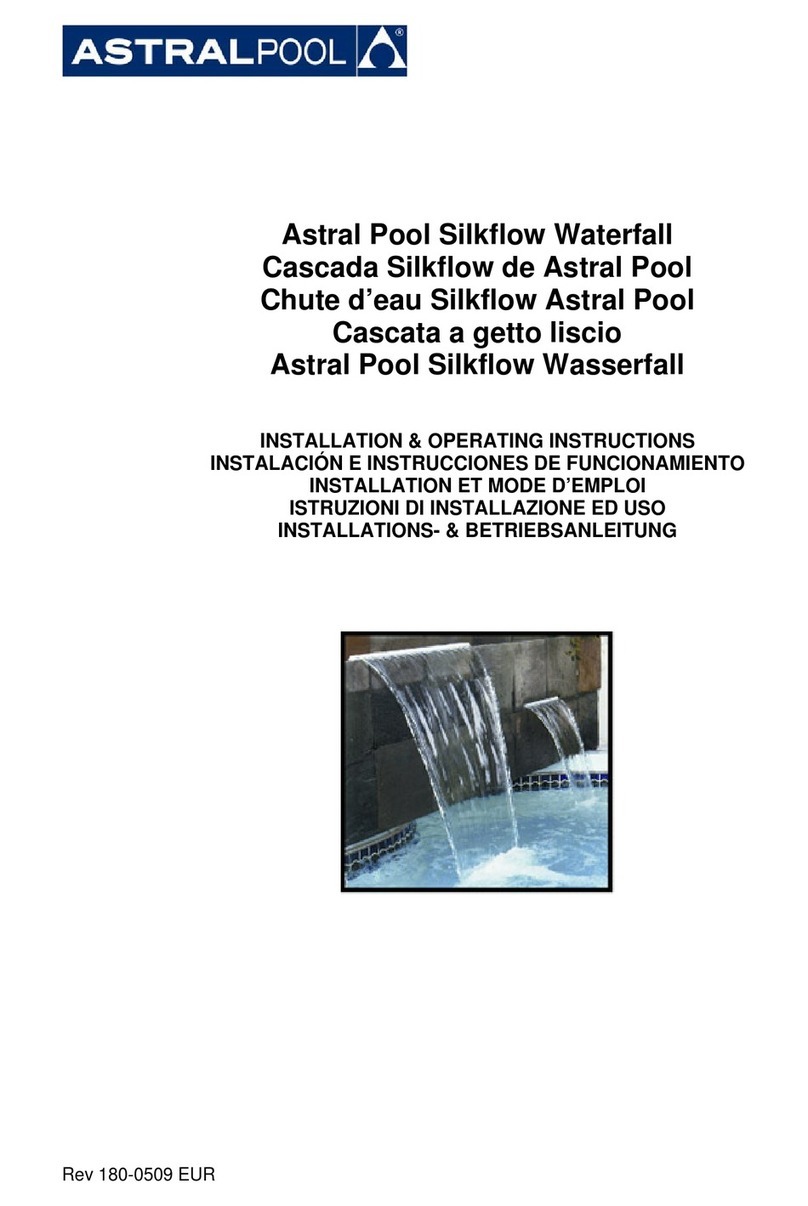 Astral Pool silkflow Installation and operating instructions