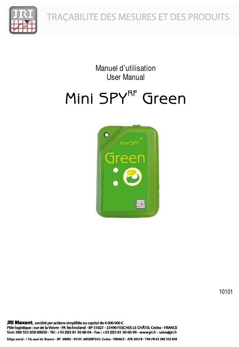 JRI Maxant Mini SPY RF GREEN user manual