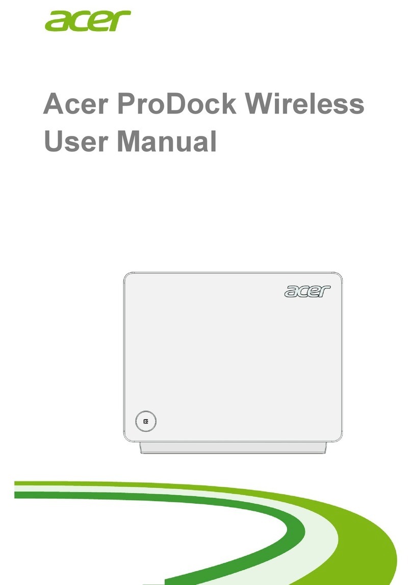 Acer ProDock user manual