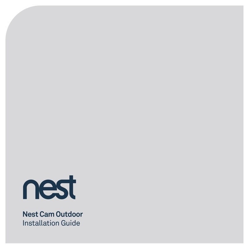 nest NEST CAM OUTDOOR installation guide