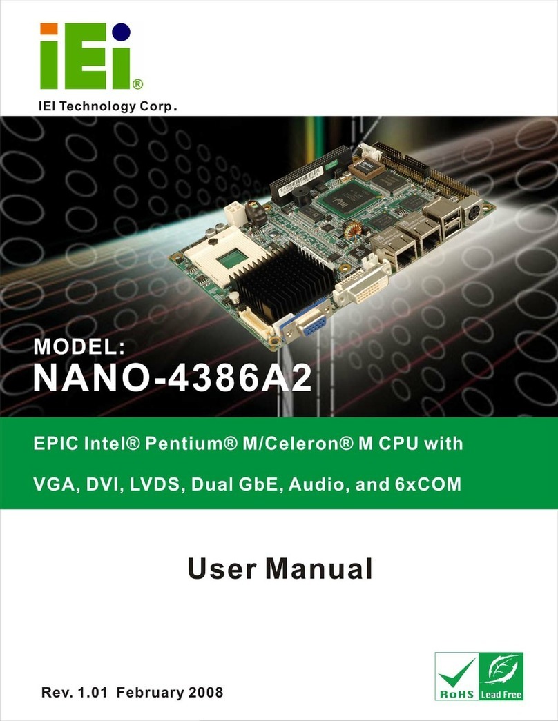 IEI Technology NANO-4386A2 User manual