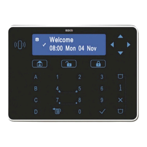 Risco RPKELWP User manual