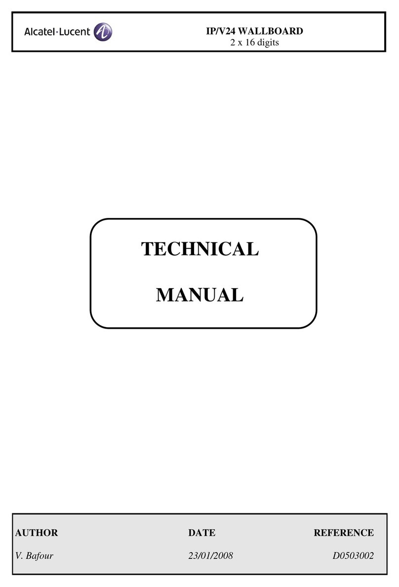 Alcatel-Lucent IP Technical manual