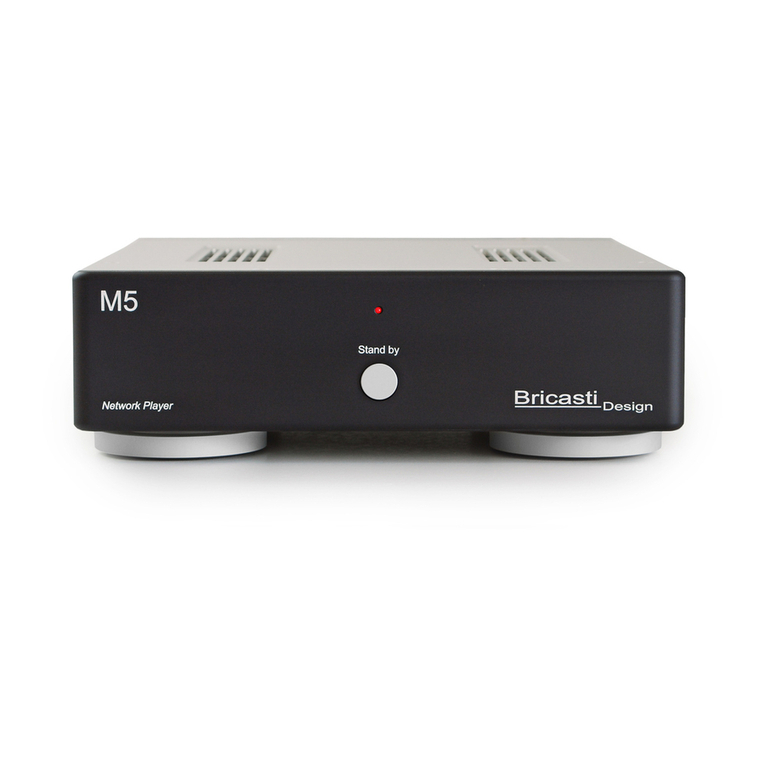 Bricasti Design M5 User manual