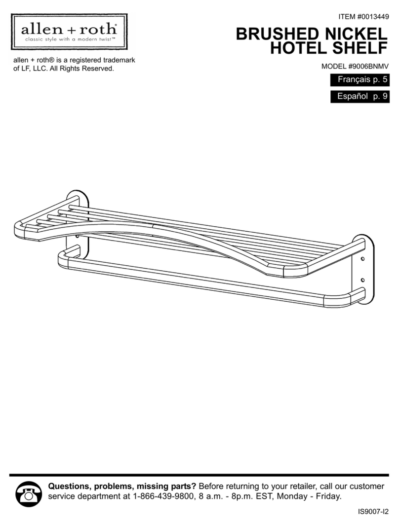 Allen + Roth 9006BNMV manual
