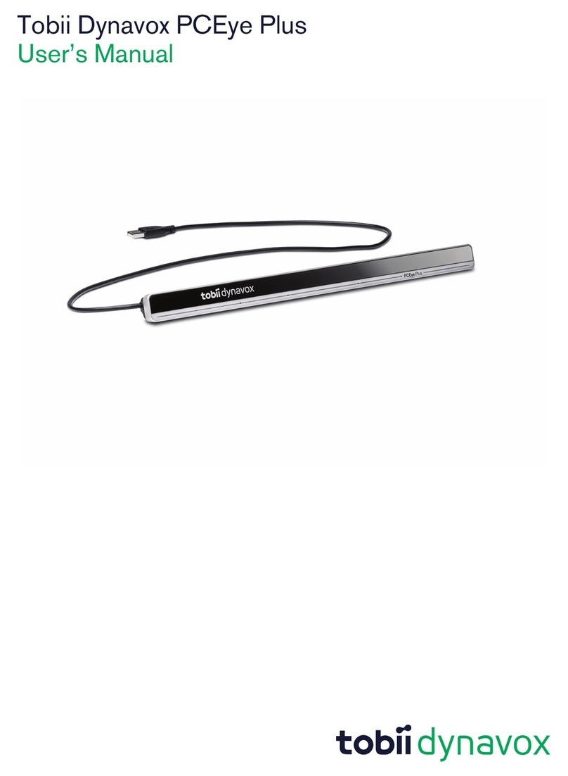 Tobii Dynavox PCEye Plus user manual