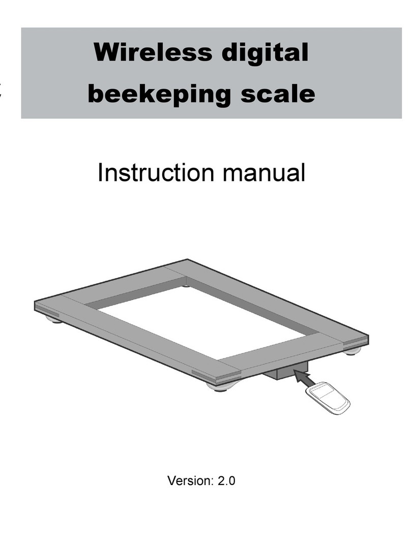 APISCALE Wireless digital beekeping scale instruction manual