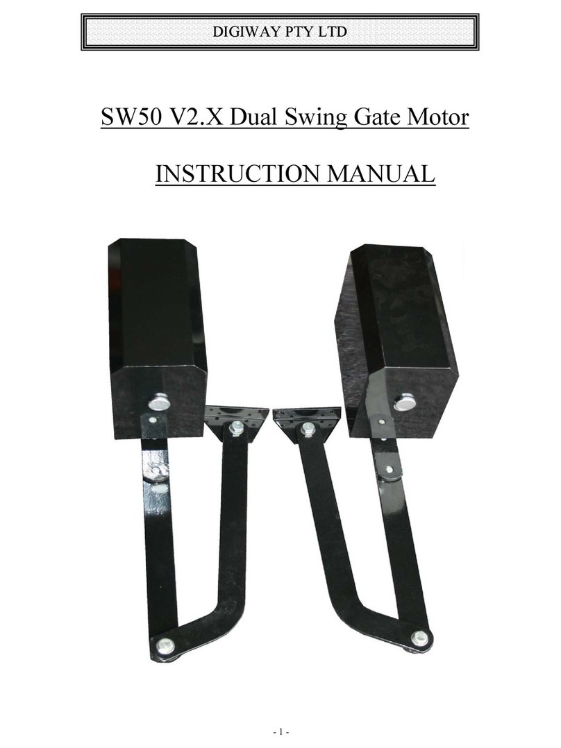 Digiway SW50 instruction manual