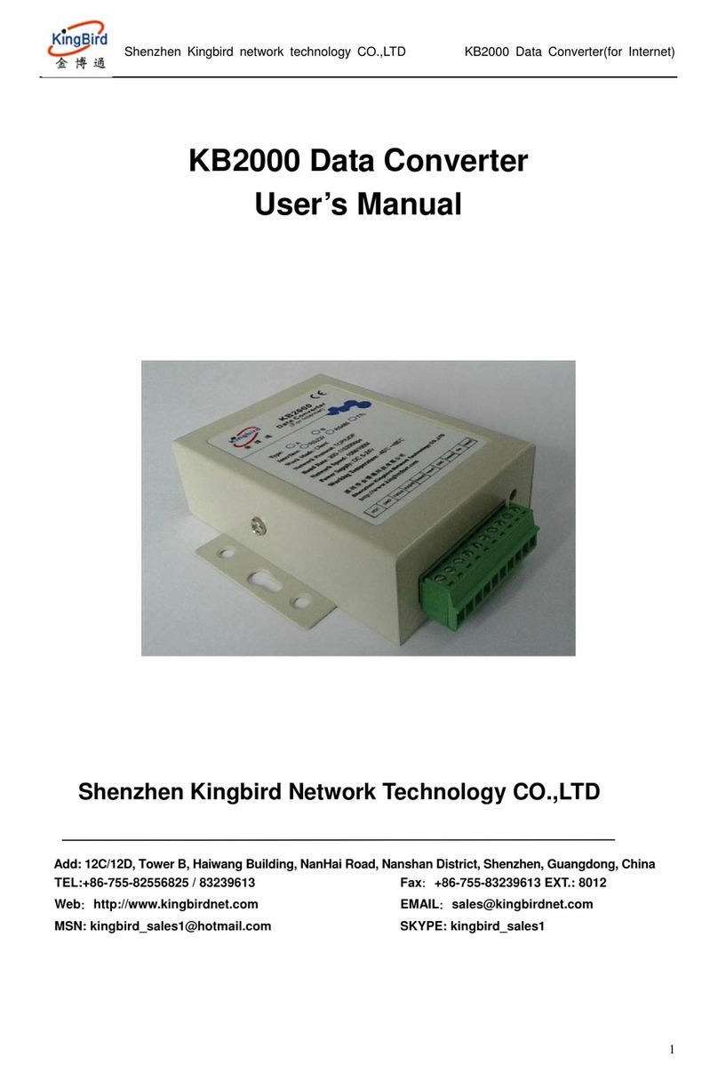 Kingbird KB2000 user manual