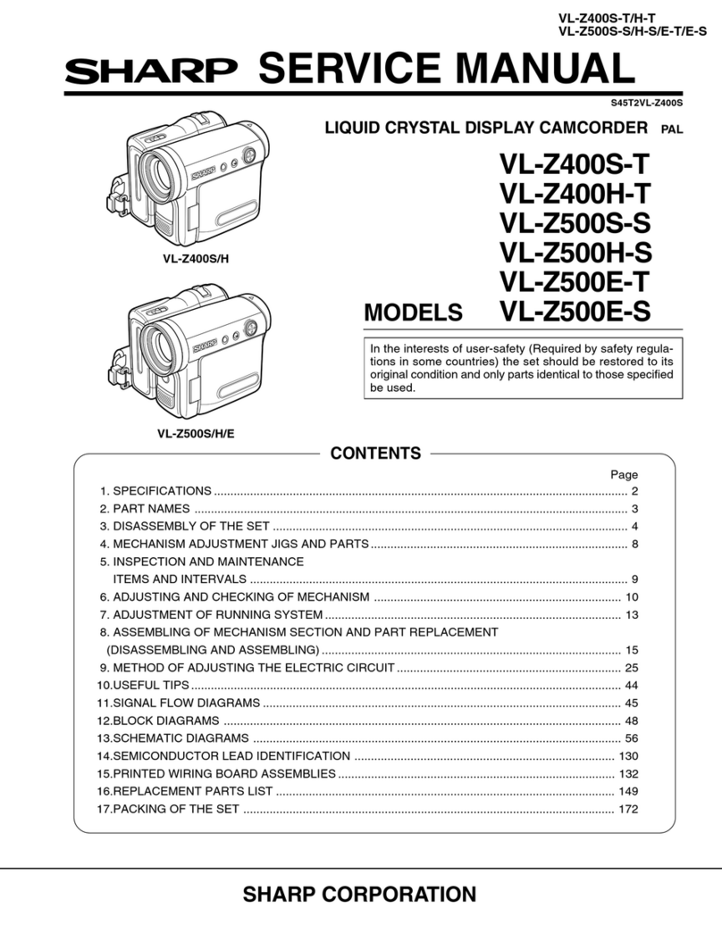 Sharp Viewcam VL-Z400H-T User manual