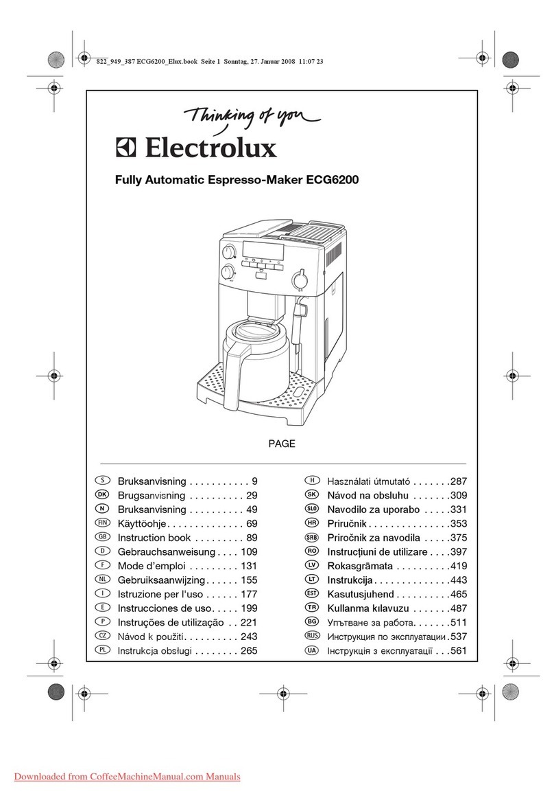 Electrolux ECG6200 Instruction book