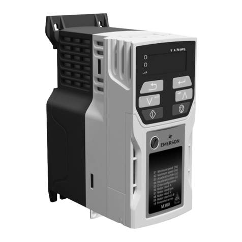 Emerson unidrive m200 User manual Emerson unidrive m200 User manual