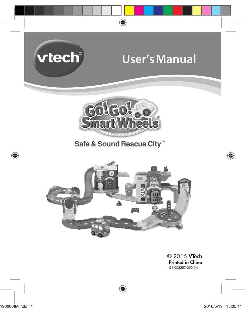 V-tech Go Go Smart Wheels Car User manual