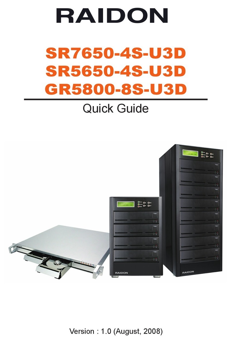 Raidon SR7650-4S-U3D quick guide