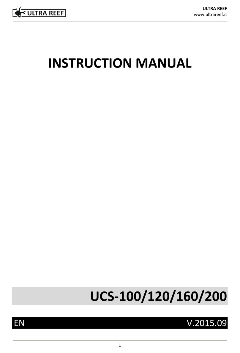 Ultra Reef UCS-100 instruction manual Ultra Reef UCS-100 instruction manual