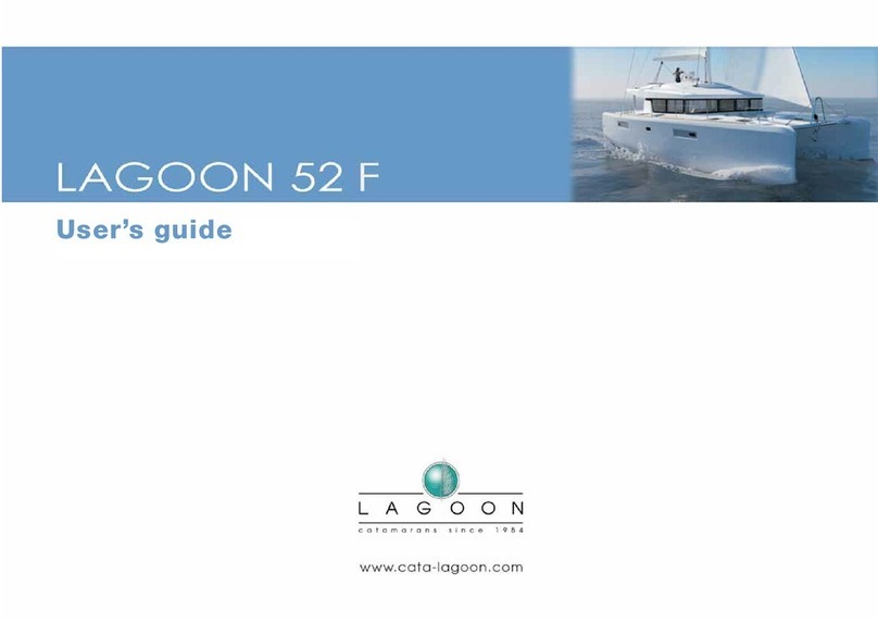 Lagoon 52 F User manual