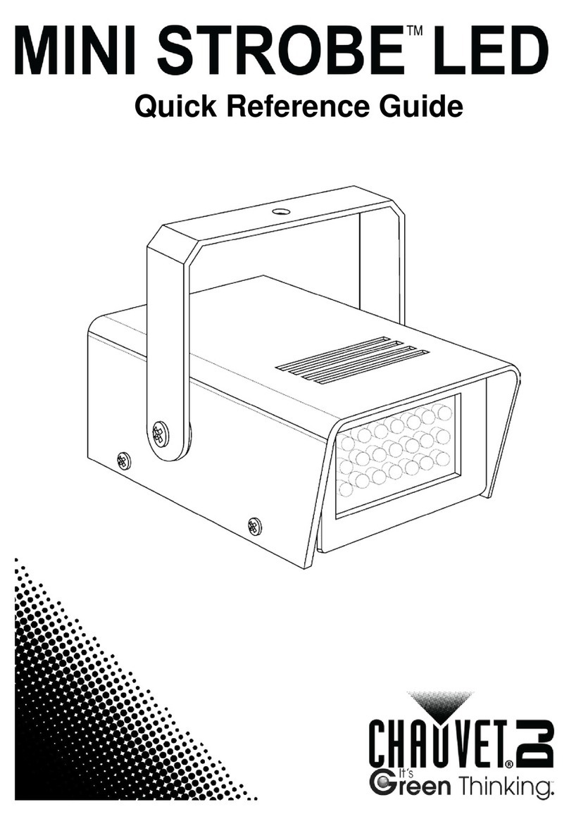 Chauvet Mini Strobe Led User manual