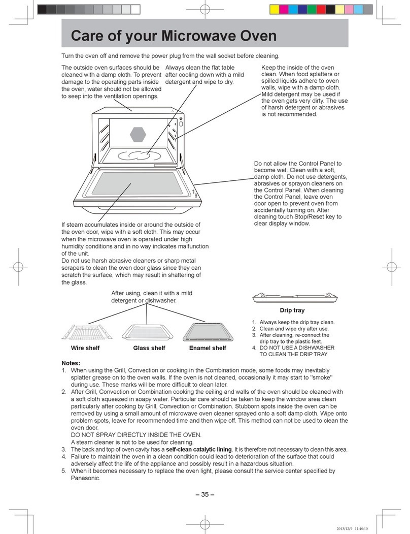 Panasonic NN-CF874B instruction manual