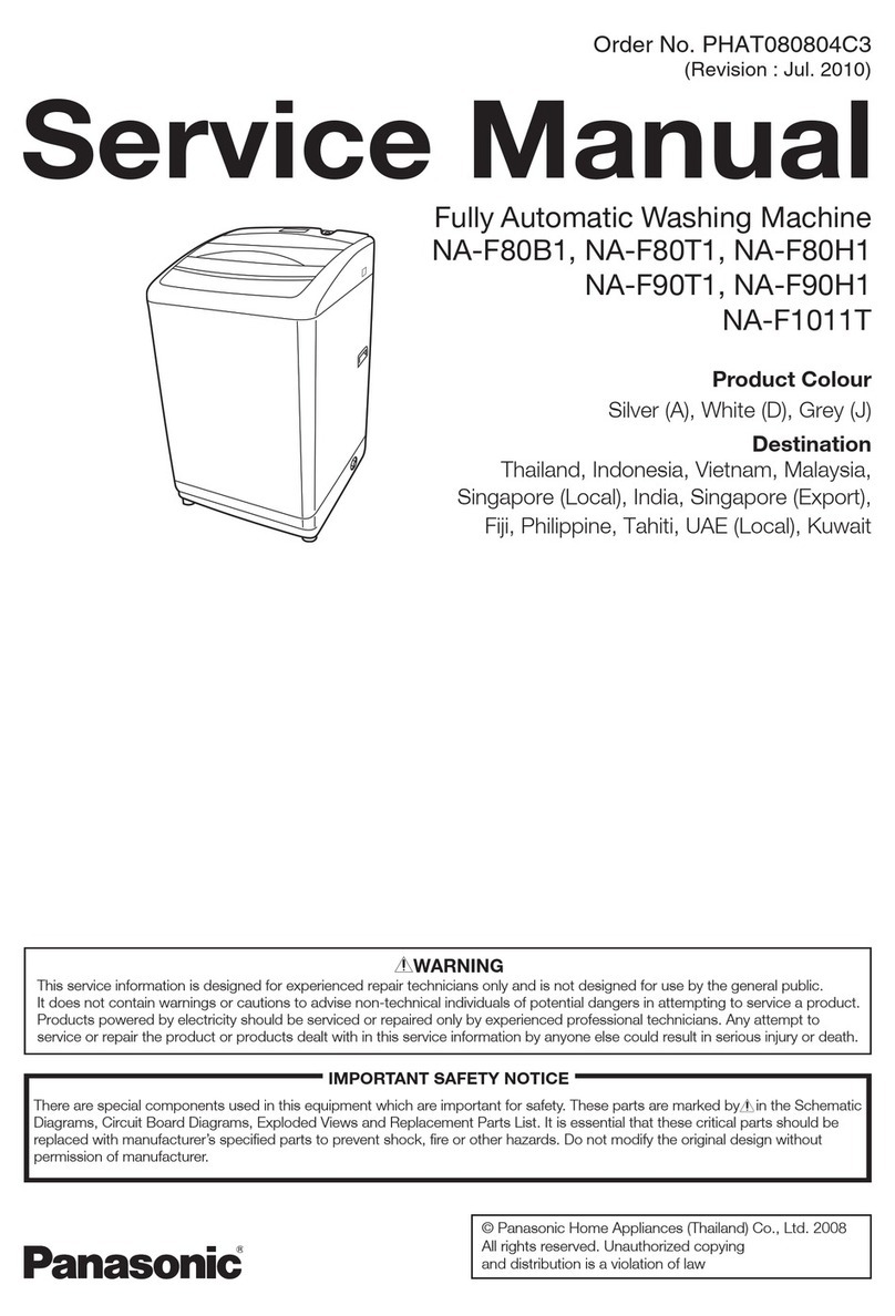 Panasonic NA-F80H User manual