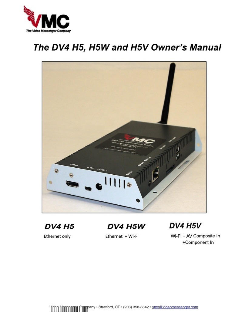 Video Messenger DV4 H5 owner's manual