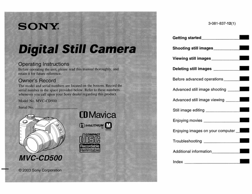 Sony CD Mavica MVC-CD500 User manual