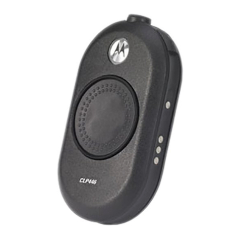 Motorola clp446 User manual