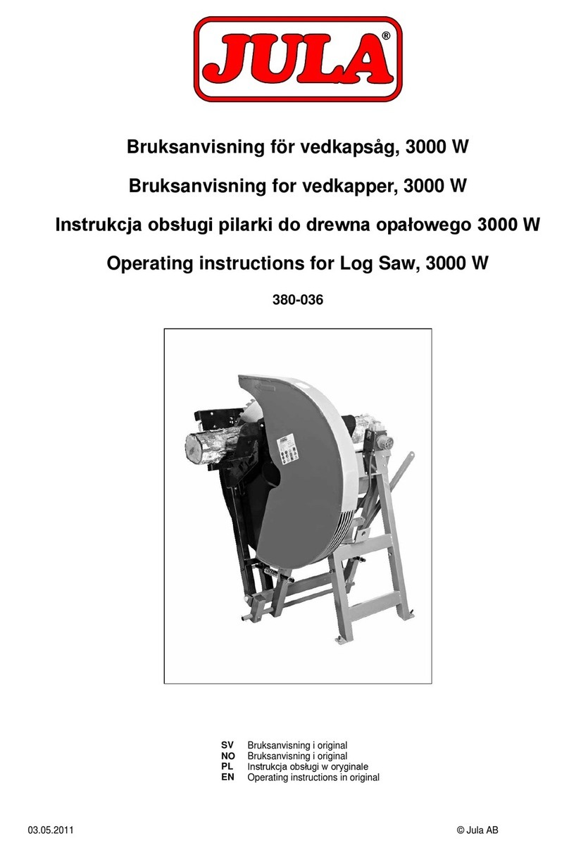 Jula 380-036 operating instructions