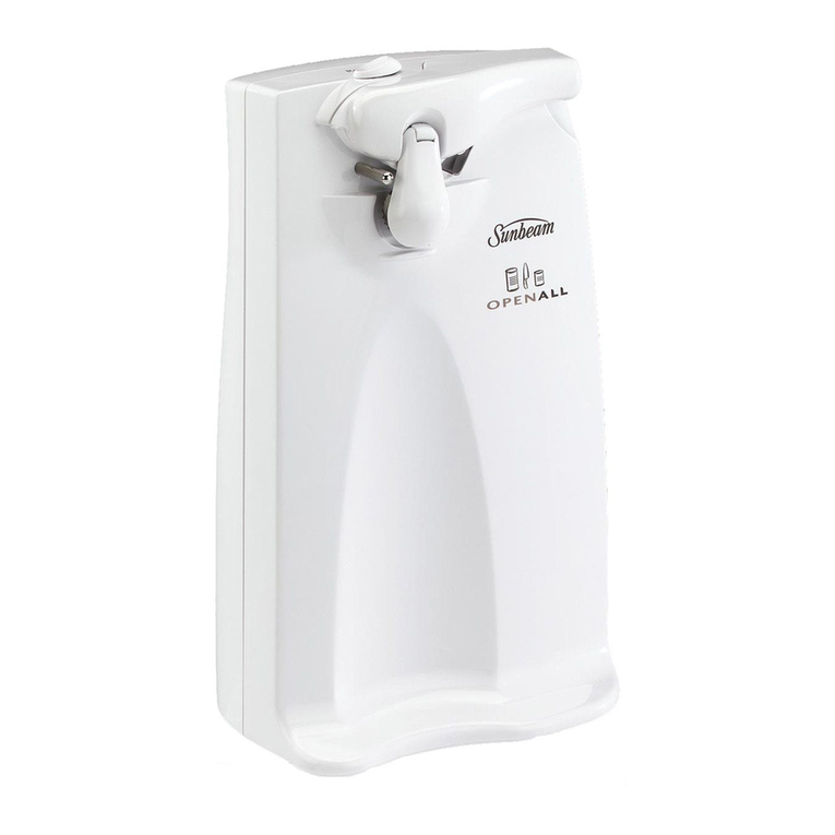 Sunbeam Open All CA2800 user guide